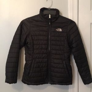 Reversible north face jacket